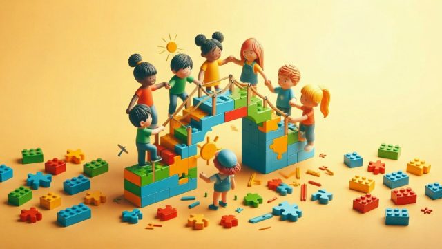 Как научить ребенка работать в команде