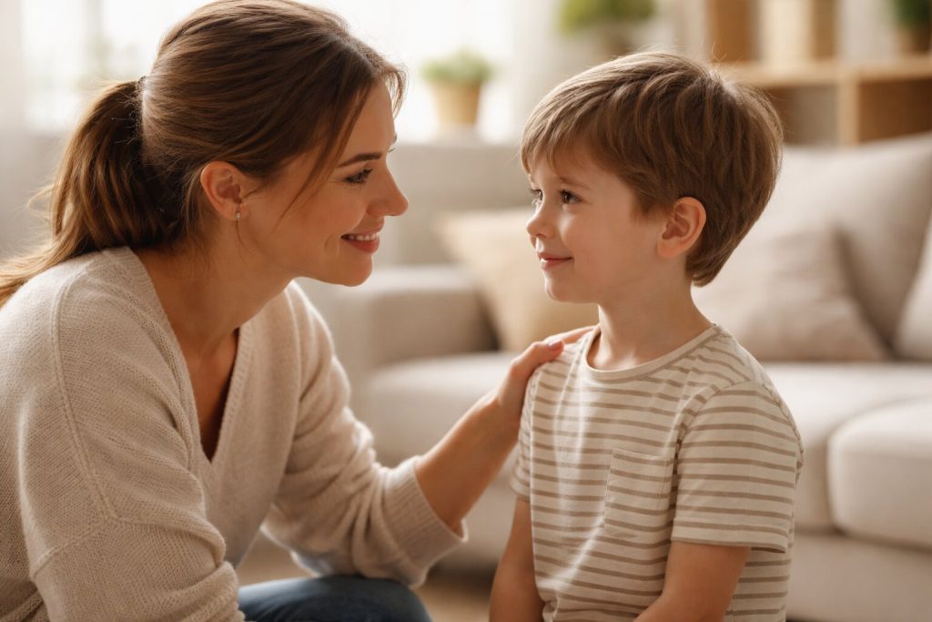 Ребенок стесняется: как помочь, но не сломать? Советы психолога 4 Мать поддерживает застенчивого ребенка 6 лет: стеснительный ребенок что делать, помощь без давления